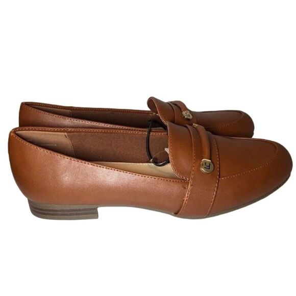 Liz Claiborne Lo Trish Loafers in Cognac Women’s 6 - Picture 4 of 9